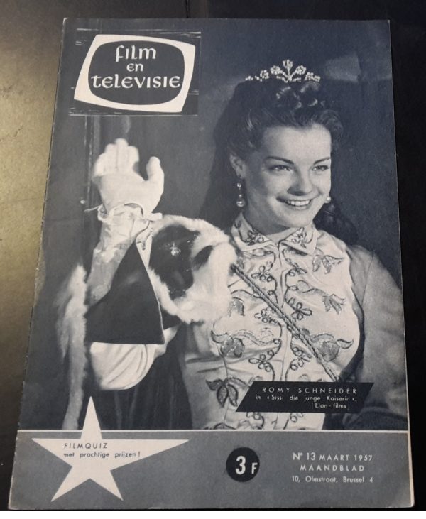 Film en Televisie No. 13 / 1957: Romy Schneider Sissi Cover