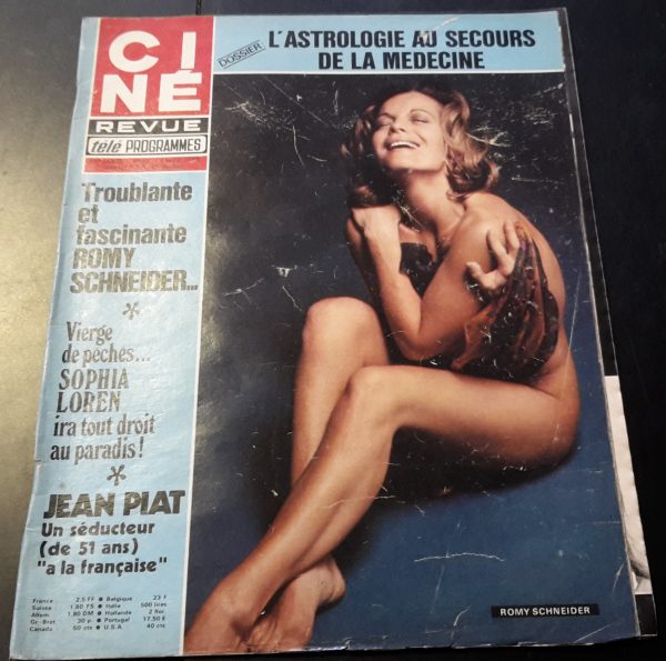 Cine Revue 1975 / 37: Romy Schneider Cover !