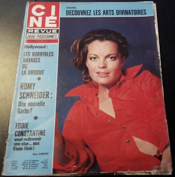 Cine Revue 1977 / 8: Romy Schneider Cover !