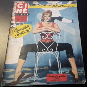 Cine Revue 1957 / 37: Romy Schneider Cover !