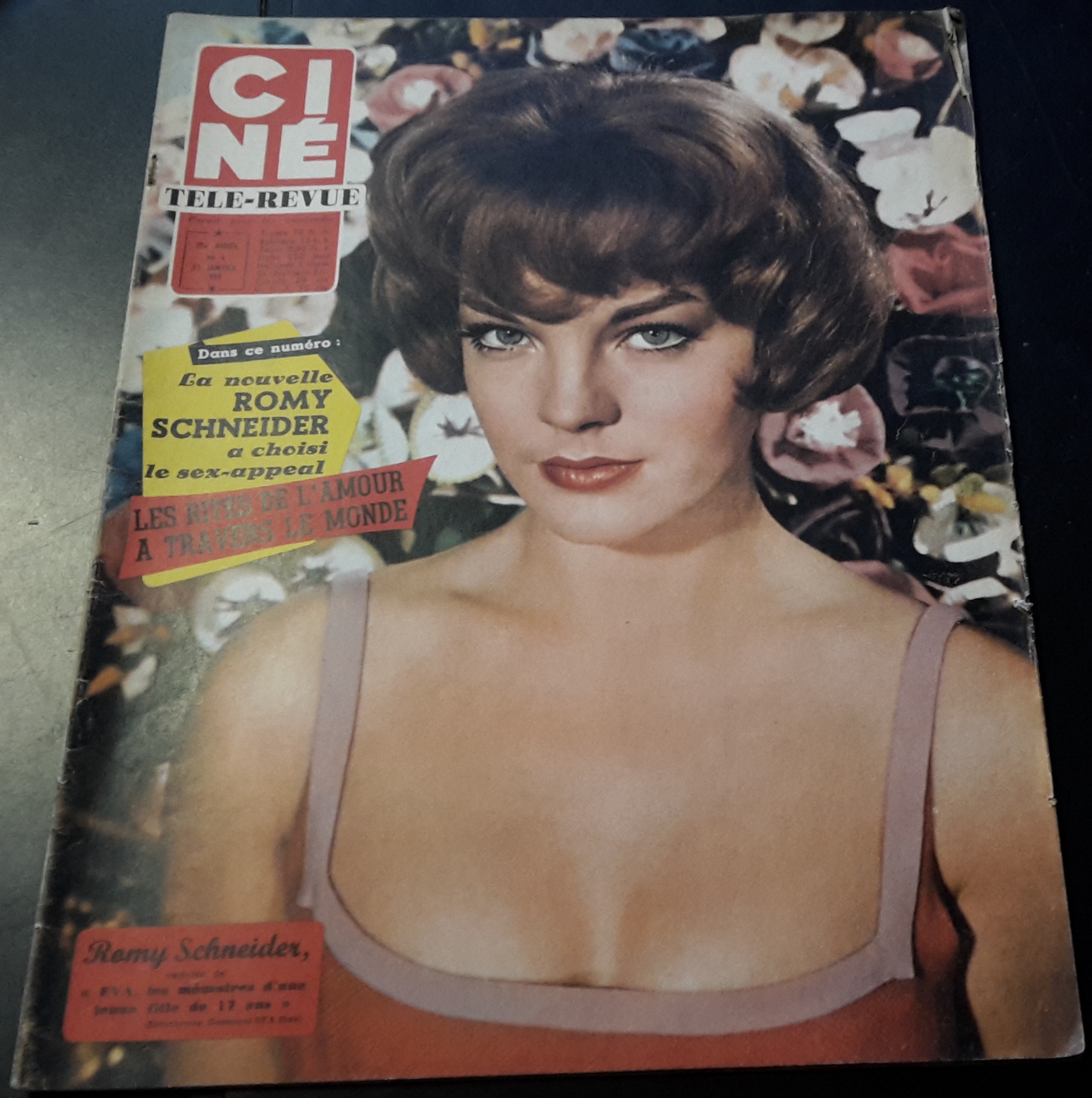 Cine Tele Revue 1959 / 39: Romy Schneider Cover !