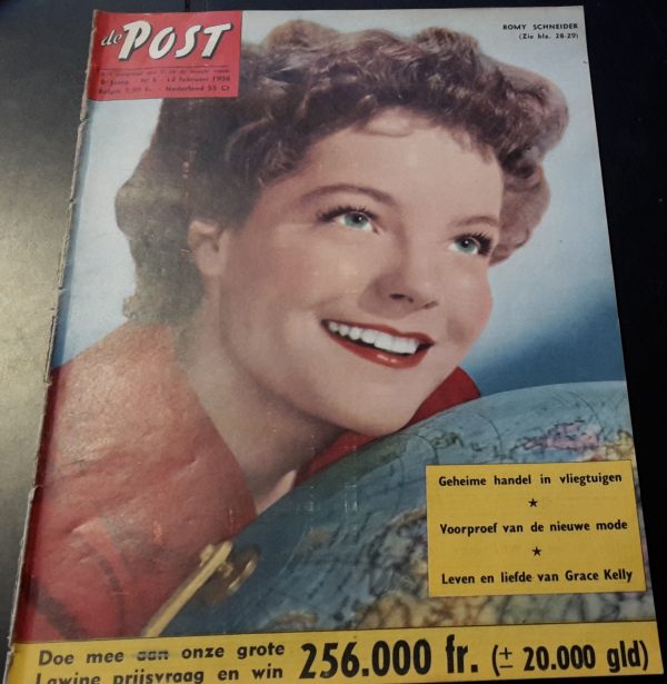 Die Post 1956 / 6: Romy Schneider Cover !