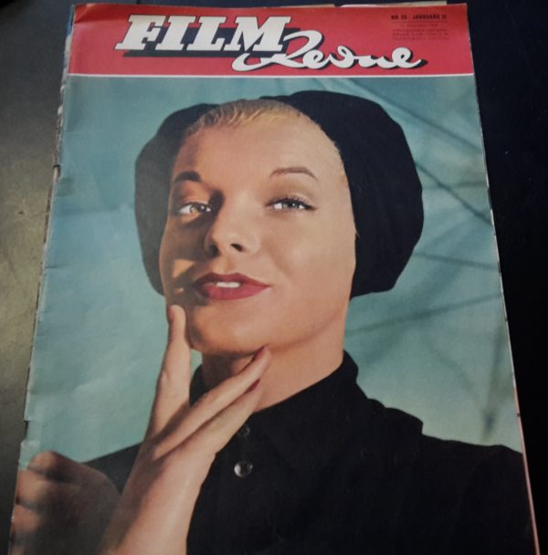 Film Revue 1958 / 26: Romy Schneider ( Die Halbzarte ) Cover !