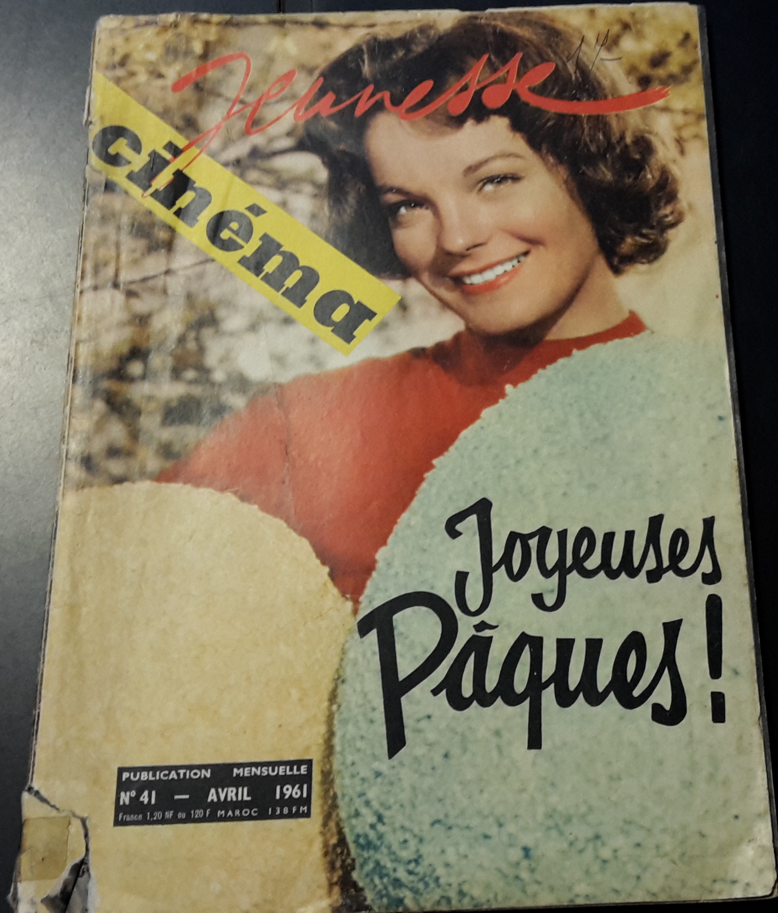 Cinema Jeanette 1961: Romy Schneider Cover !