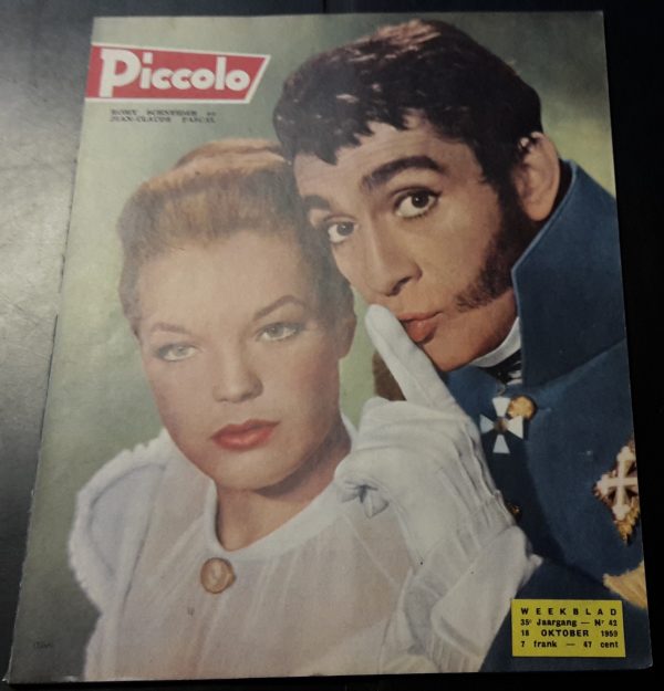 Piccolo 1959 / 42: Romy Schneider & Jean Claude Pascal Cover !