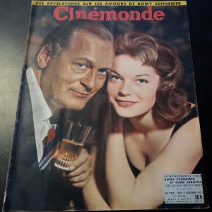 Cinemonde 1957 / 1215: Romy Schneider und Curd Jürgens Cover !