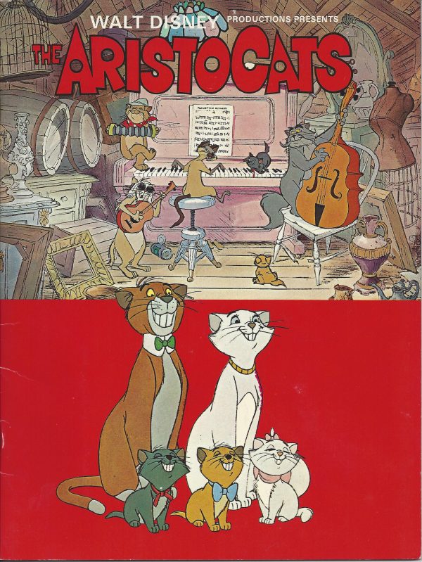 Aristocats ( Walt Disney ) Sonderprogramm mit 20 Seiten !