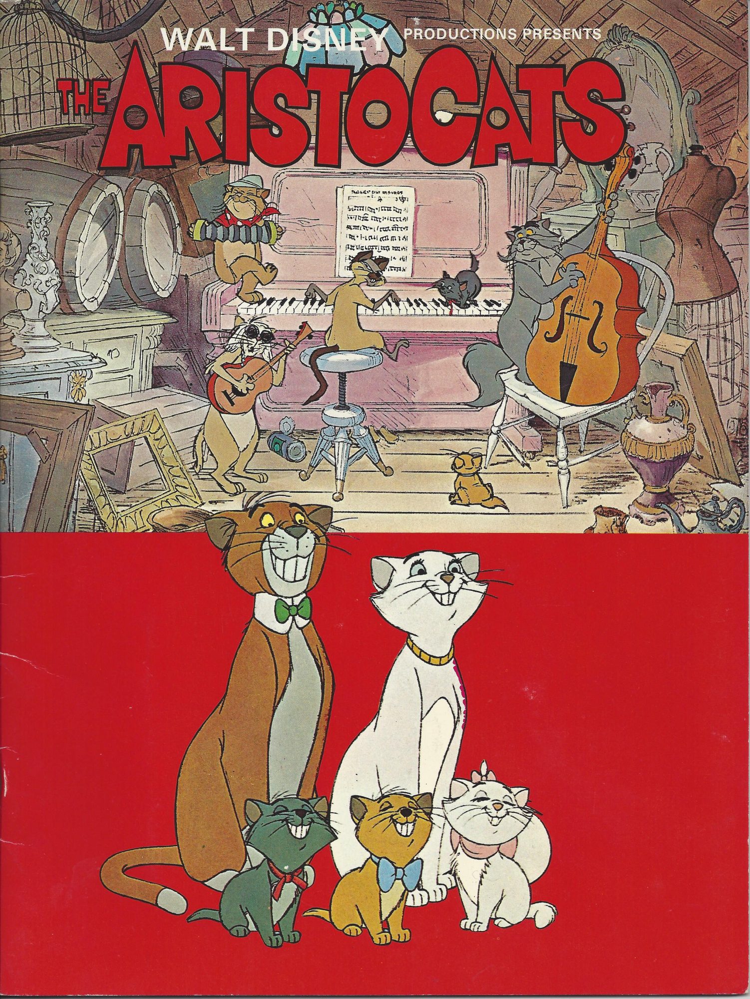 Aristocats ( Walt Disney ) Sonderprogramm mit 20 Seiten !