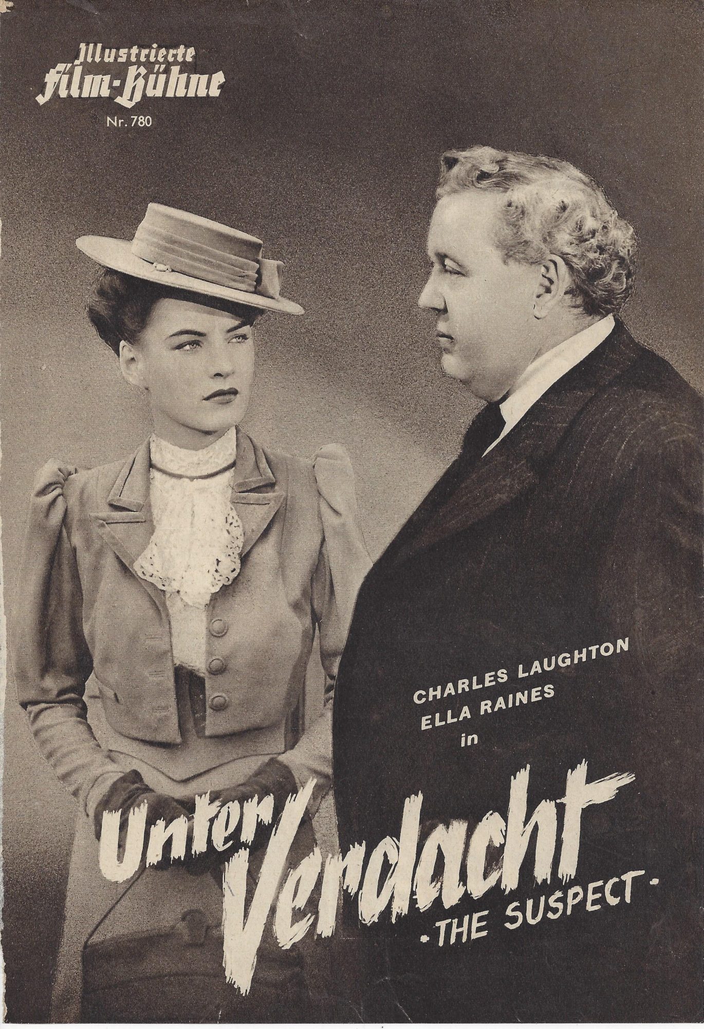 780: Unter Verdacht ( the suspect ) ( Robert Siodmak ) Ella Raines, Charles Laughton, Dean Harens, Henry Daniell,