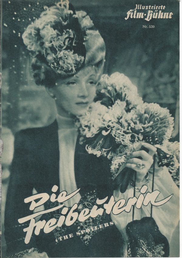539: Die Freibeuterin ( the spoilers ) Marlene Dietrich, Randolph Scott, John Wayne,