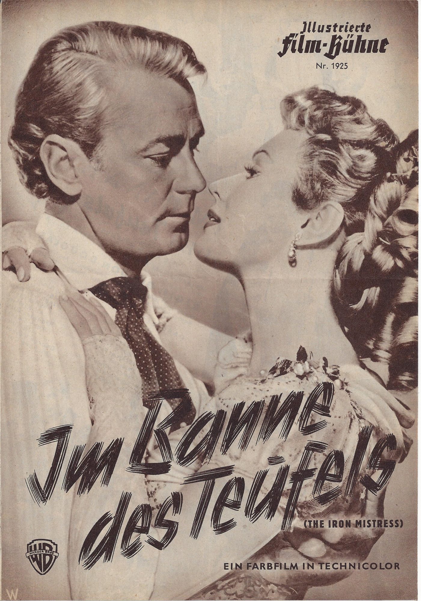 1925: Im Banne des Teufels ( the iron mistress ) ( Gordon Douglas ) Alan Ladd, Virginia Mayo, Joseph Calleia, Phyllis Kirk, Alf Kjellin, Douglas Dick, Tony Caruso, Ned Young, George Voskovec, Richard Carlyle
