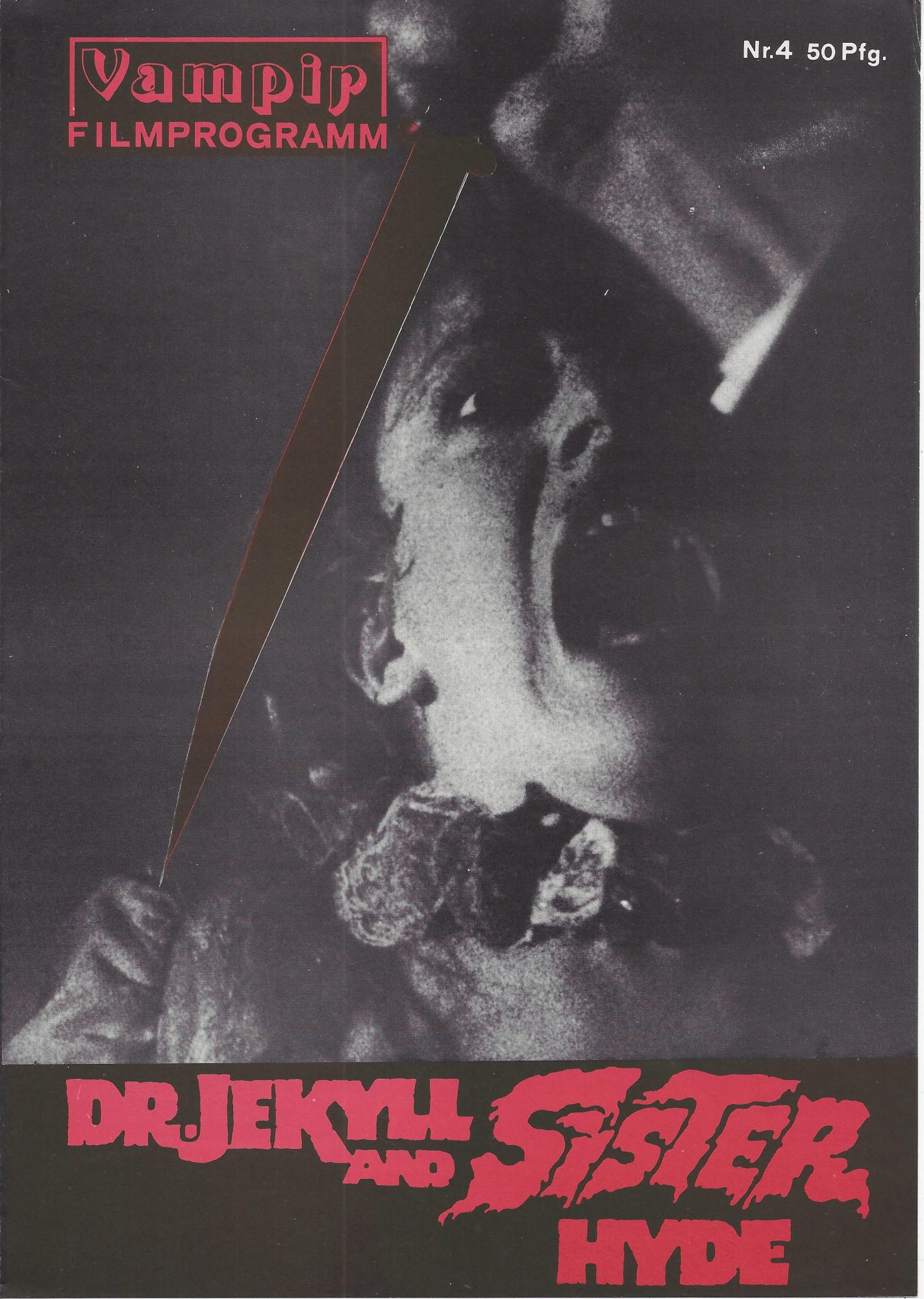 25: 04: Vampir: Dr. Jekill and Sister Hyde ( Hammer Film ) Ralph Bates, Martine Beswick, Gerald Sim, Susan Brodrick,
