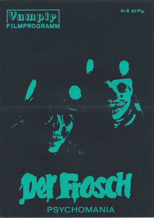 29: 08: Vampir: Der Frosch ( Psychomania ) George Sanders, Beryl Reid, Nicky Hensen,
