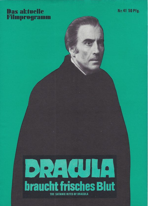 41: Dracula braucht frisches Blut ( the satanic rites of dracula ) Christopher Lee, Peter Cushing, Barbara Yu Ling,