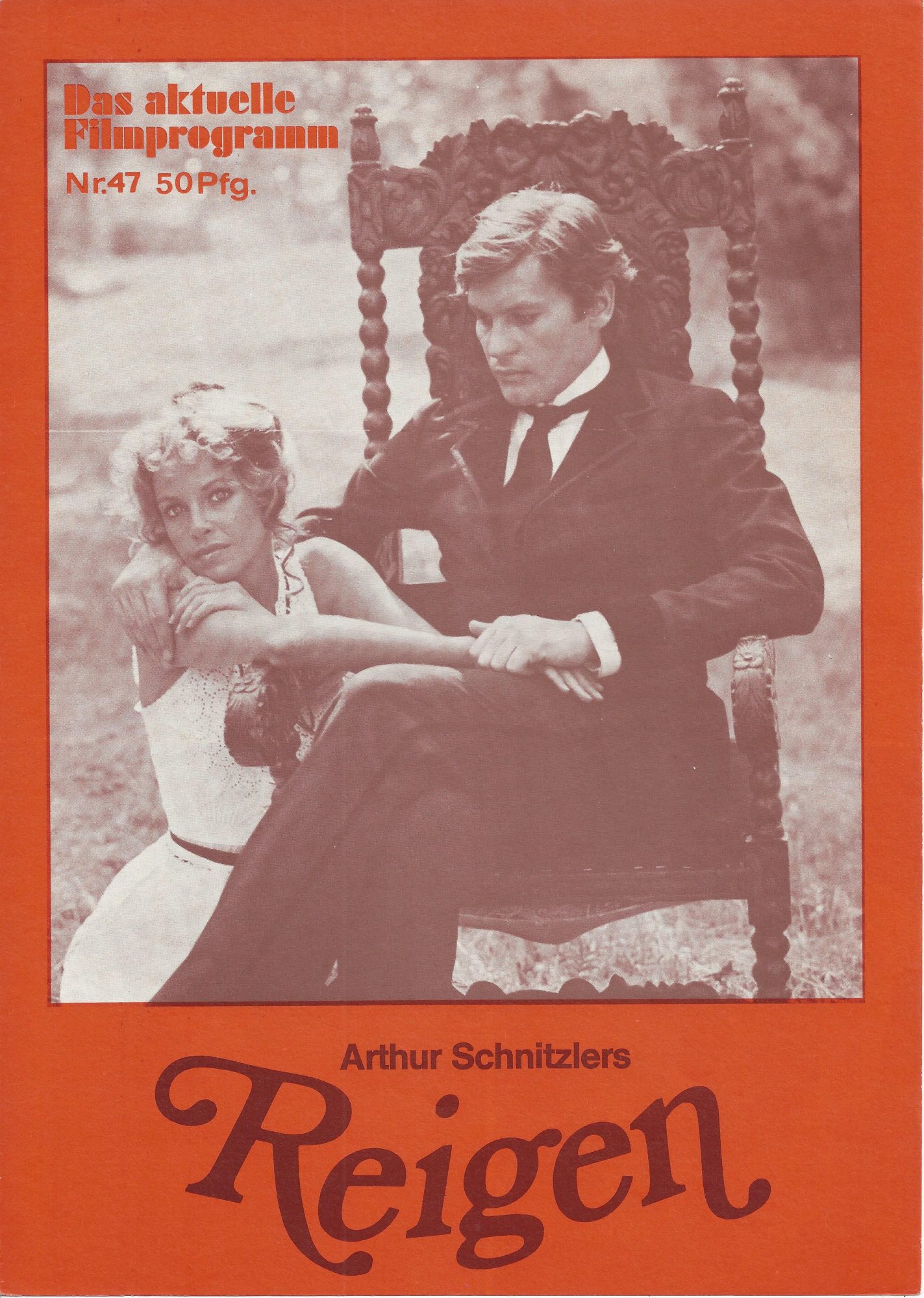 47: Reigen ( Arthur Schnitzler ) Helmut Berger, Maria Schneider, Sydne Rome, Erika Pluhar, Gertraud Jesserer, Senta Berger,