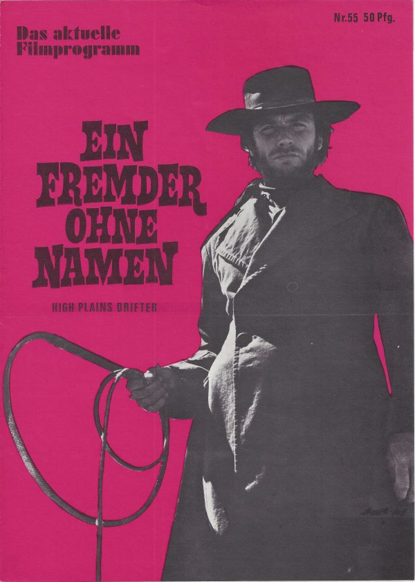 55: Ein Fremder ohne Namen ( high plains drifter ) Clint Eastwood, Verna Bloom, Paul Brinegar, Mariana Hill,