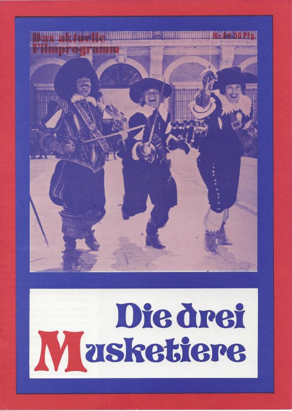 64: Die drei Musketiere ( Alexandre Dumas ) Oliver Reed, Raquel Welch, Richard Chamberlain, Michael York, Faye Dunaway, Charlton Heston, Christopher Lee, Jean Pierre Cassel, Geraldine Chaplin,