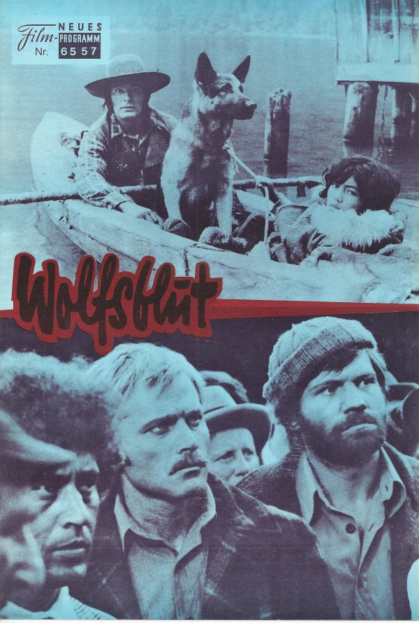 6557: Wolfsblut ( Jack London ) ( hellblaue Ausgabe ) Franco Nero, Raimund Harmstorf, Virna Lisi, Fernando Rey, Rick Battaglia,