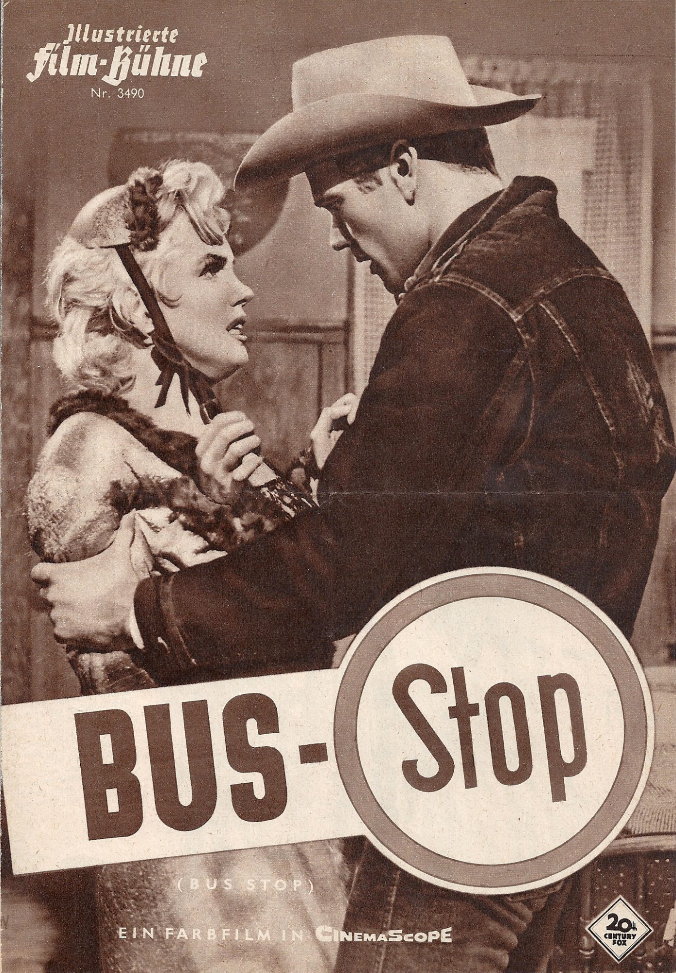 3490: Bus Stop ( Joshua Logan ) Marilyn Monroe, Don Murray, Betty Field, Hope Lange,