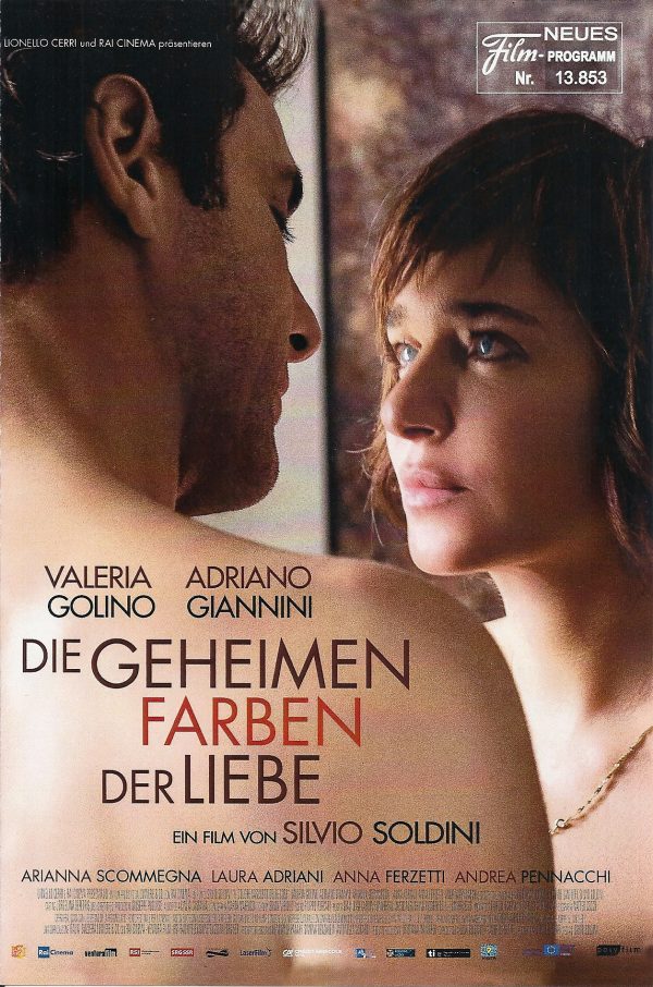 13853: Die Geheimen Farben der Liebe ( Silvio Soldini ) Valeria Golino, Adriano Giannini, Arianna Scommegna, Laura Adriani, Anna Ferzetti,