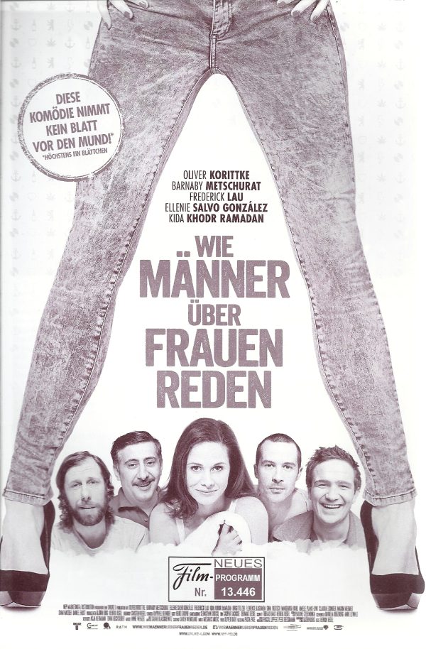 13446: Wie Männer über Frauen reden ( Henrik Regel ) Oliver Korittke, Frederick Lau, Barnaby Metschurat, Kida Khodr Ramadan, Ellenie Salvo Gonzalez, Florence Kasumba, Sina Tkotsch, Burak Yigit, Brigitte Zeh,