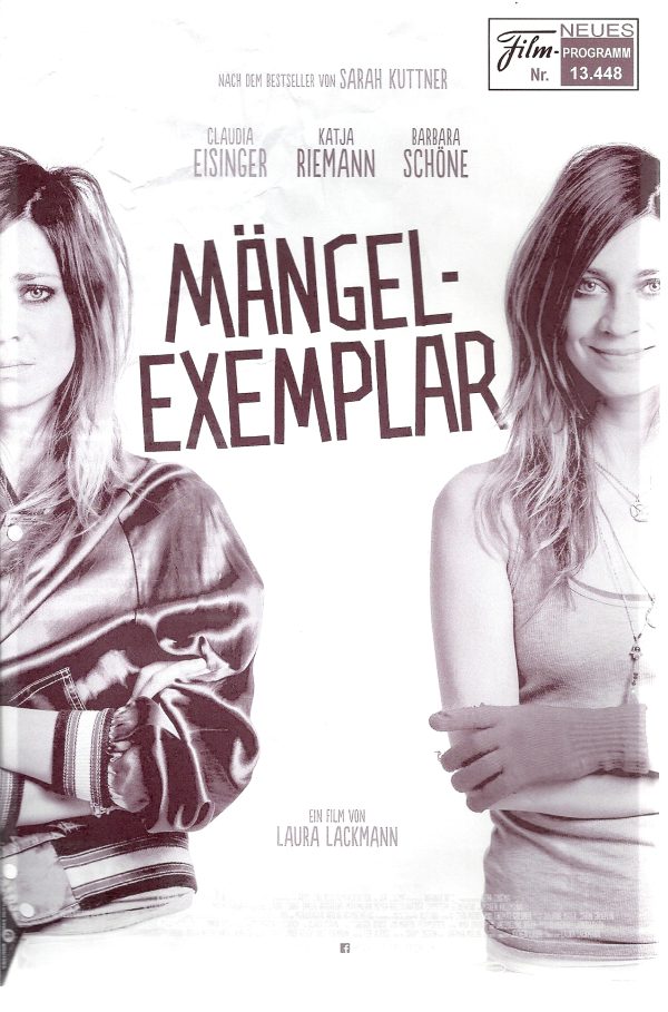 13448: Mängelexemplar ( Laura Lackmann ) Claudia Eisinger, Katja Riemann, Barbara Schöne, Laura Tonke, Maximillian Meyer Bretschneider, Maren Kroymann,