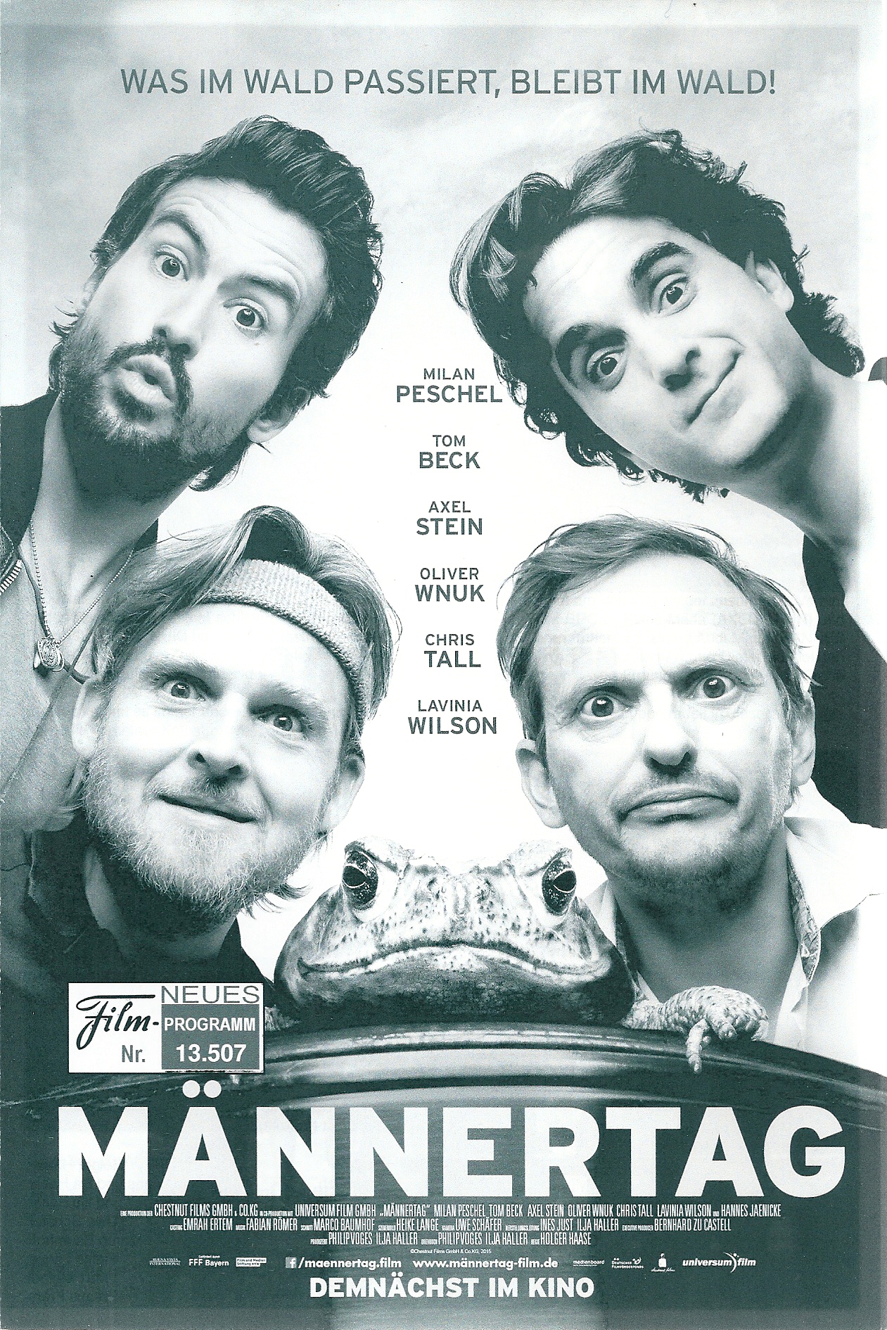 13507: Männertag ( Holger Haase ) Milan Peschel, Tom Beck, Axel Stein, Oliver Wnuk, Chis Tall, Lavina Wilson, Hannes Jaenicke,