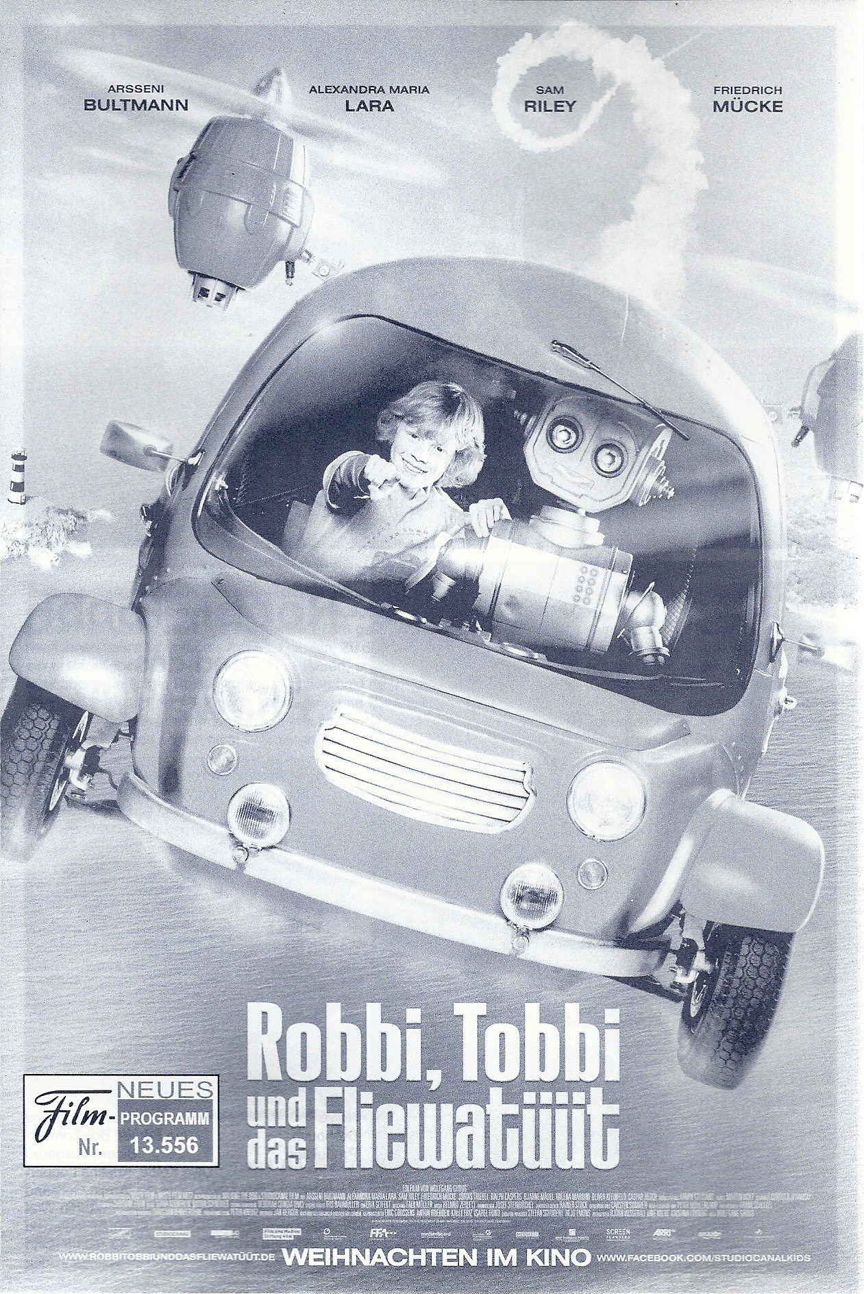 13556: Robbi, Tobbi und das Fliewatüüt ( Wolfgang Groos ) Sam Riley, Alexandra Maria Lara, Arsseni Bultmann, Friedrich Mücke, Melina Mardina, Jördis Triebel, Bjarne Mädel, Ralph Caspers,