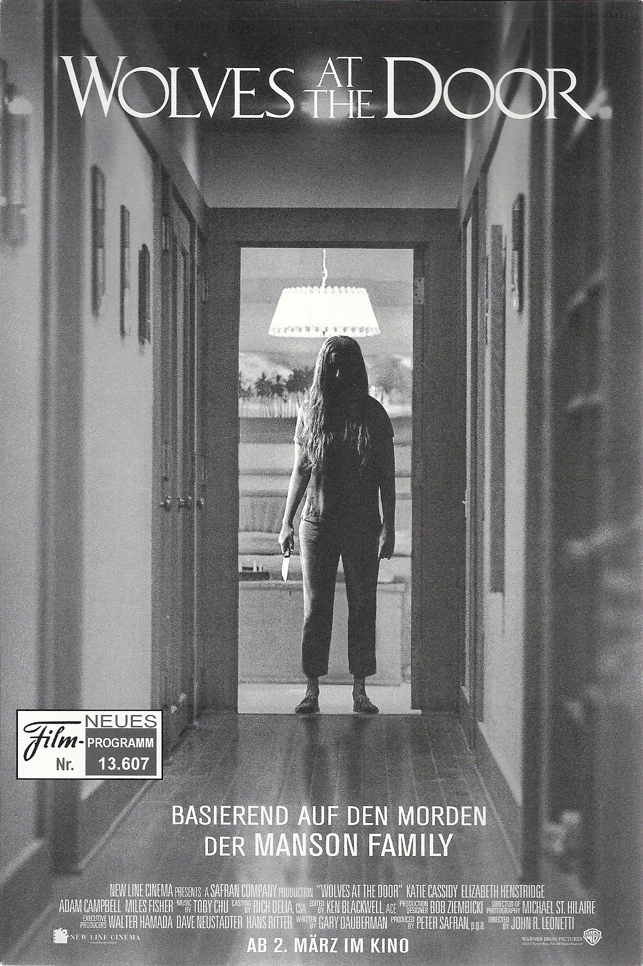 13607: Wolves at the Door ( Manson Family ) ( John R. Leonetti ) Katie Cassidy, Elizabeth Hendstridge, Jane Kaczmarek, Adam Campbell, Eric Ladin, Spencer Daniels,