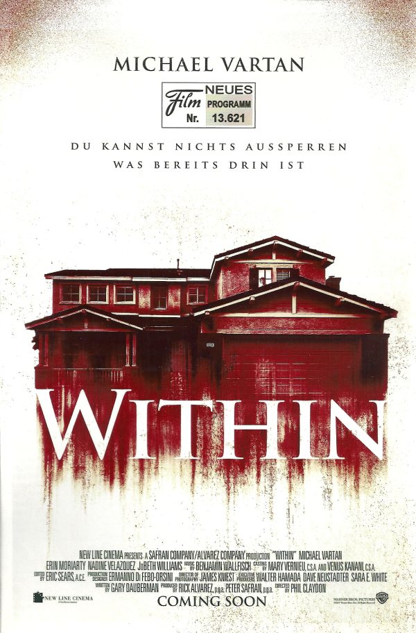 13621: Within / Crawlspace ( Phil Claydon ) Michael Vartan, Erin Moriarty, Nadine Velazquez, Ronnie Gene Blevins,
