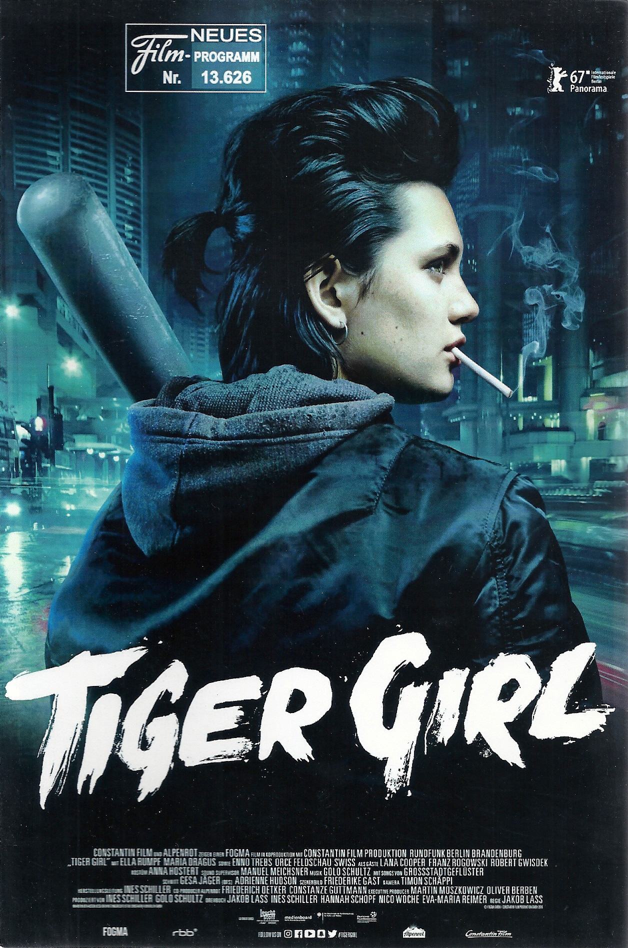 13626: Tiger Girl ( Jakob Lass ) Ella Rumpf, Maria Victoria Dragus, Enno Trebs, Orce Feldschau, Swiss, Lana Cooper,