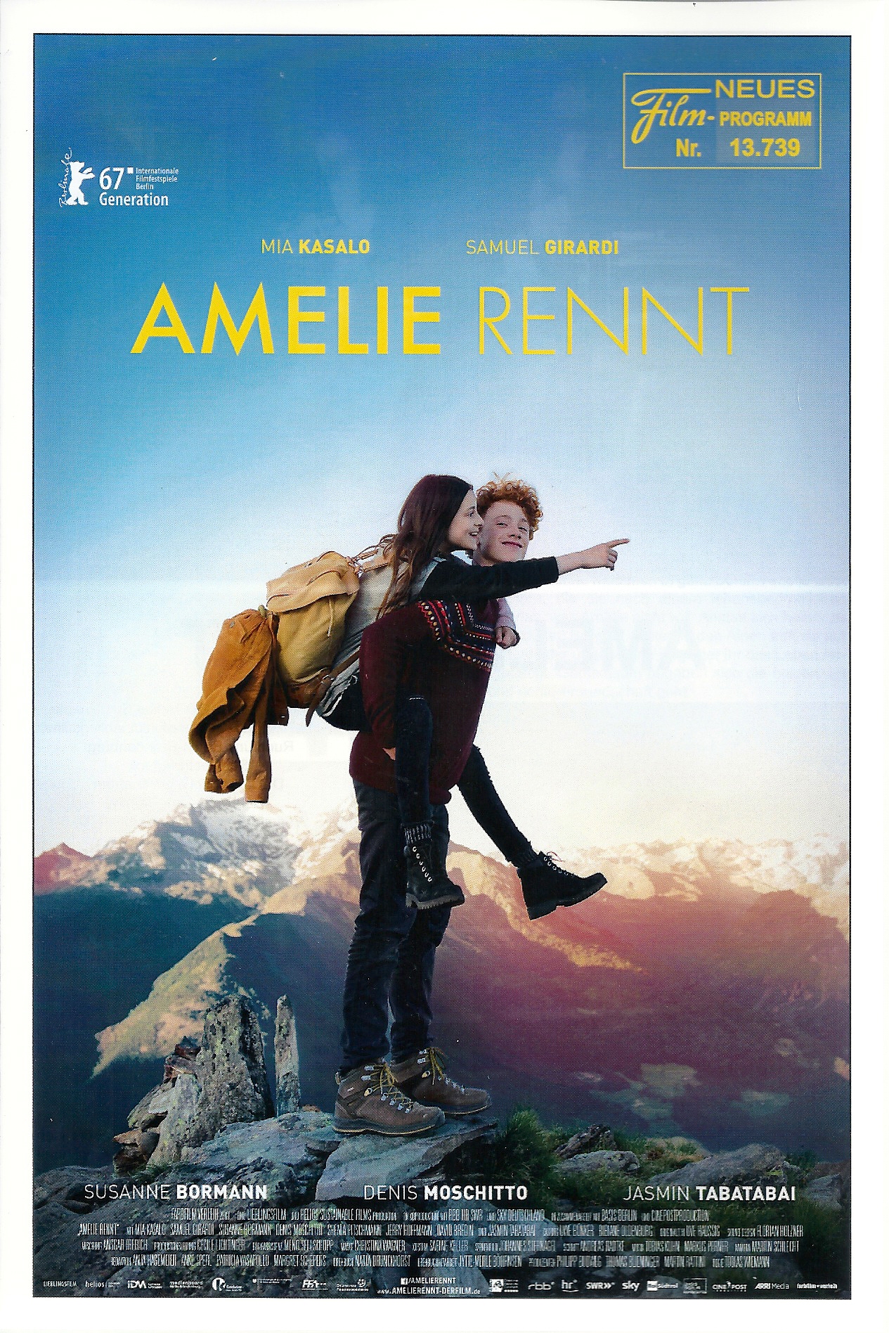 13739: Amelie rennt ( Tobias Wiemann ) Mia Kasalo, Samuel Girardi, Susanne Bormann, Denis Moschitto, Jasmin Tabatabai,
