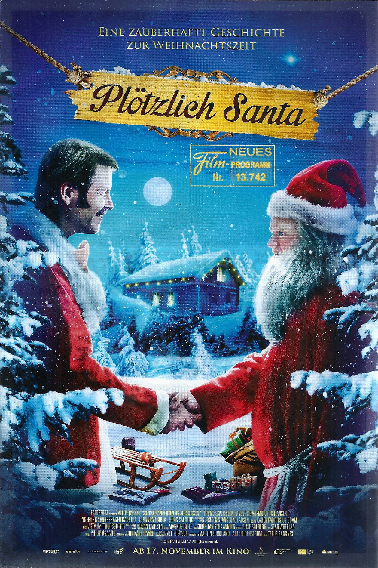 13742: Plötzlich Santa ( Snekker Andersen og Julenssen ) ( Terje Rangnes ) Trond Espen Seim, Thor Michael Aamodt, Ann Carnarius Elseth,