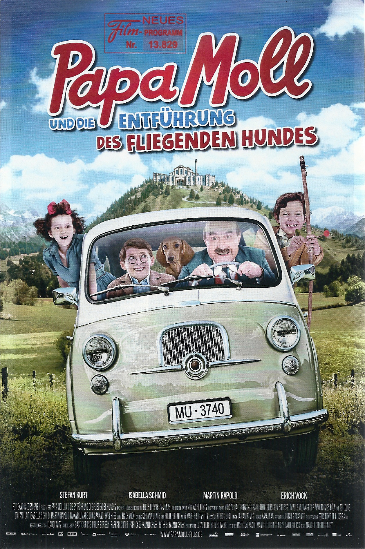13829: Papa Moll und die Entführung des fliegenden Hundes ( M. F. Hendry ) Stefan Kurt, Luna Paiano, Maxwell Mare, Yven Hess, Lou Vogel,
