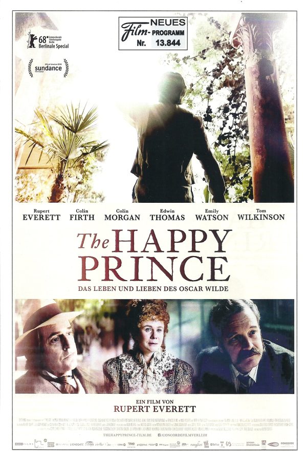 13844: The Happy Prince ( Oscar Wilde ) ( Rupert Everett ) Colin Firth, Colin Morgan, Edwin Thomas, Emily Watson, Franca Abategiovanni, Alister Cameron, Anna Chancellor, Tom Colley,