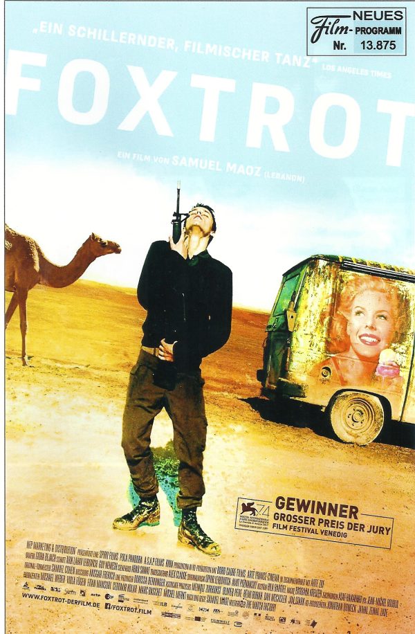 13875: Foxtrot ( Samuel Maoz ) Lior Ashkenazi, Sarah Adler, Yonaton Shiray, Shira Haas,