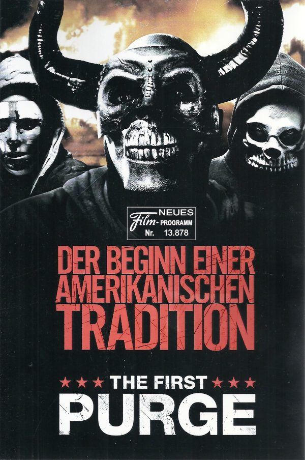 13878: Der Beginn einer amerikanischen Tradition ( the first Purge ) ( Gerard McMurray ) Y´lan Noel, Lex Scott Davis, Joivan Wade, Mugga, Marisa Tomei,