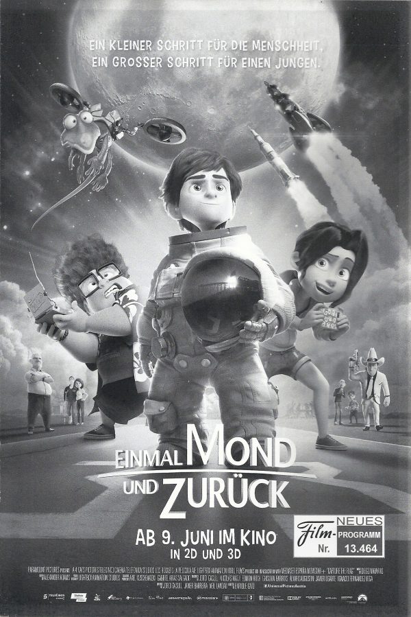 13464: Einmal Mond und Zurück ( Atrapa la bandera ) ( Enrique Gato ) Dani Rovira, Michelle Jenner, Oriol Tarrago, Carme Calvell, Javier Balas, Camilo Garcia, Toni Mora,