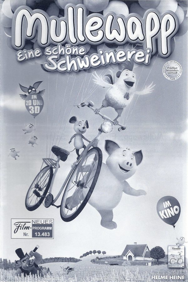 13483: Mullewapp Eine schöne Schweinerei ( Theresa Strozyk, Tony Loeser ) ( Helme Heine ) Christian Ulmen, Axel Prahl, Michael Kessler, Ralf Schmitz, Carolin Kebekus,