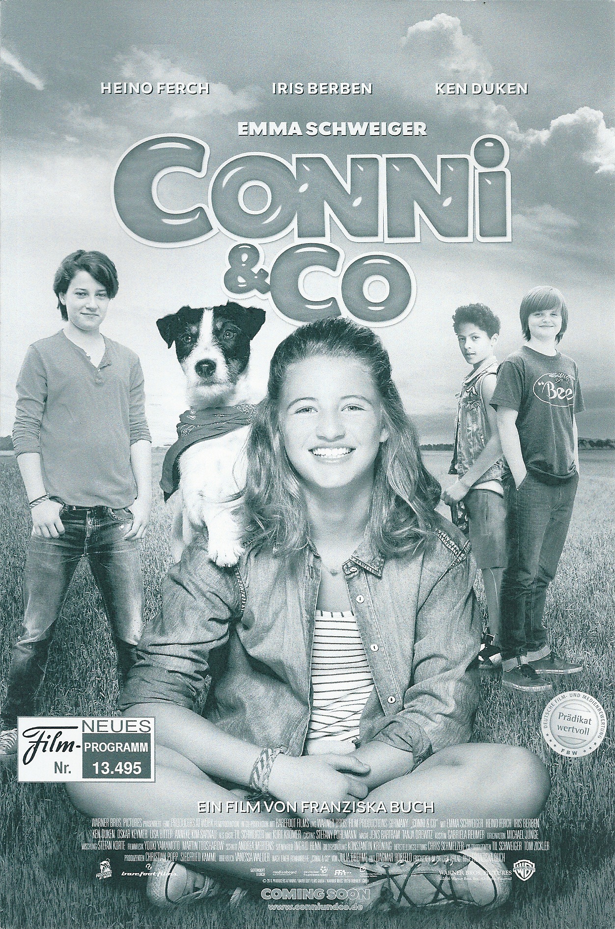 13495: Conni & Co ( Franziska Buch ) Emma Schweiger, Oskar Keymer, Ken Duken, Iris Berben, Heino Ferch, Anneke Kim Sarnau, Lisa Bitter, Ben Knobbe,