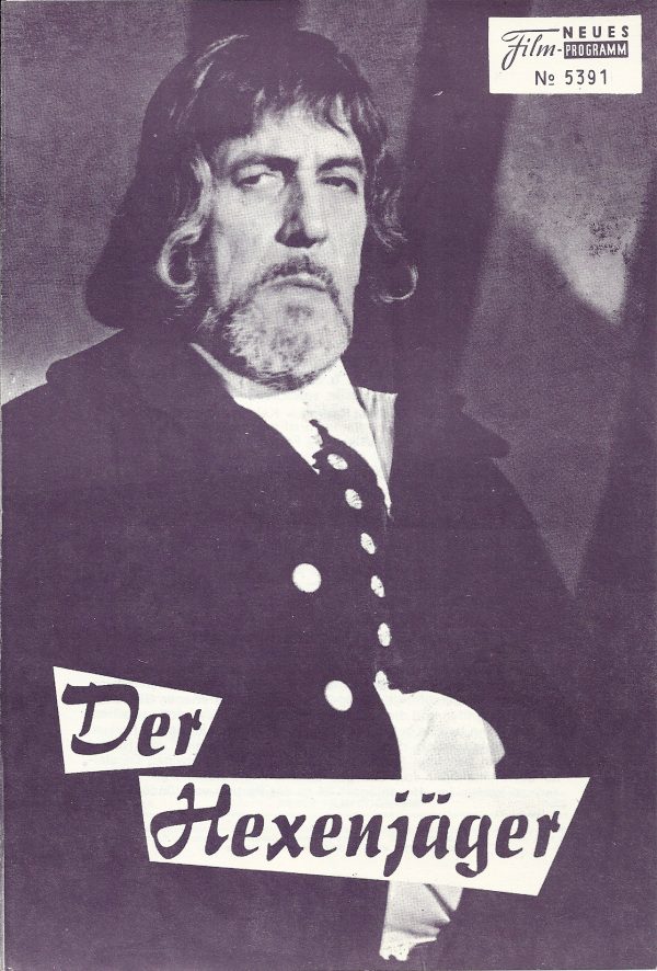 5391: Der Hexenjäger, Vincent Price, Rupert Davies ( innen mit Bilder )
