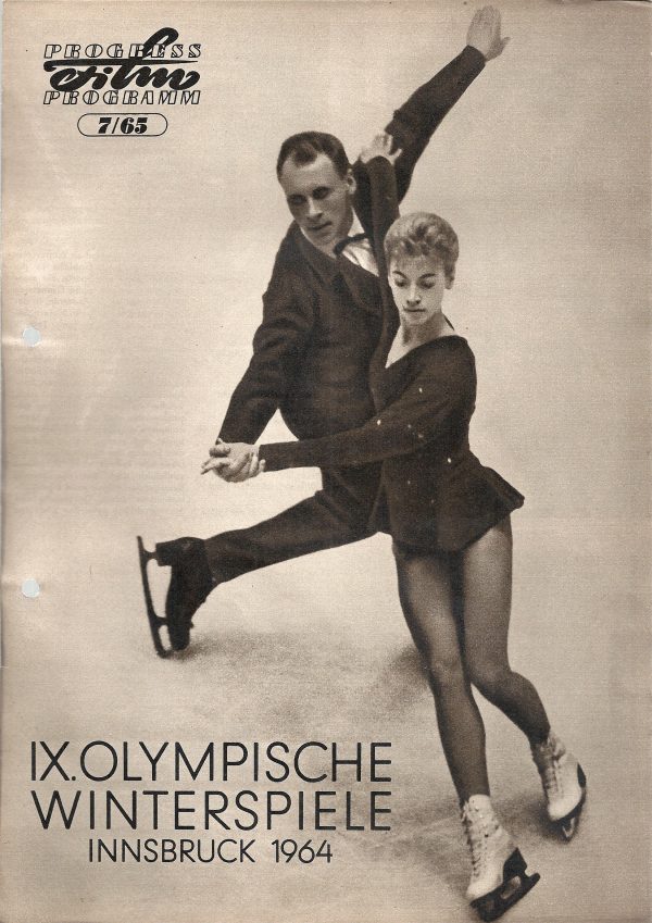 Progress: IX. Olympische Winterspiele Innsbruck 1964 ( Eislaufen, Eishockey, Vierer Bob, Rudeln usw.. )