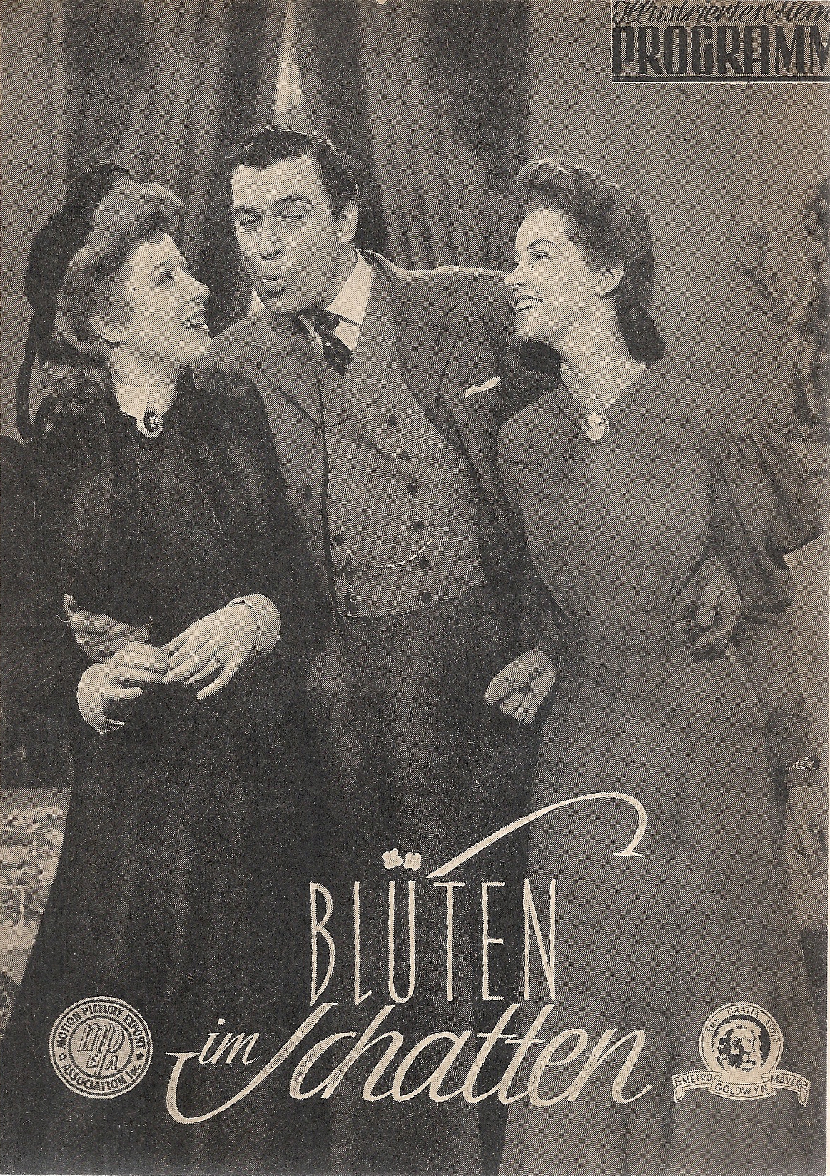 136: Blüten und Schatten, Greer Garson, Walter Pidgeon ( Die seltene andere Ausgabe )