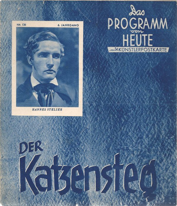 1199: Der Katzensteg, Hannes Stelzer, Brigitte Horney, Fritz Reiff, Willi Schur, Else Elster, Otto Wernicke, Rudolf Klein Rogge,