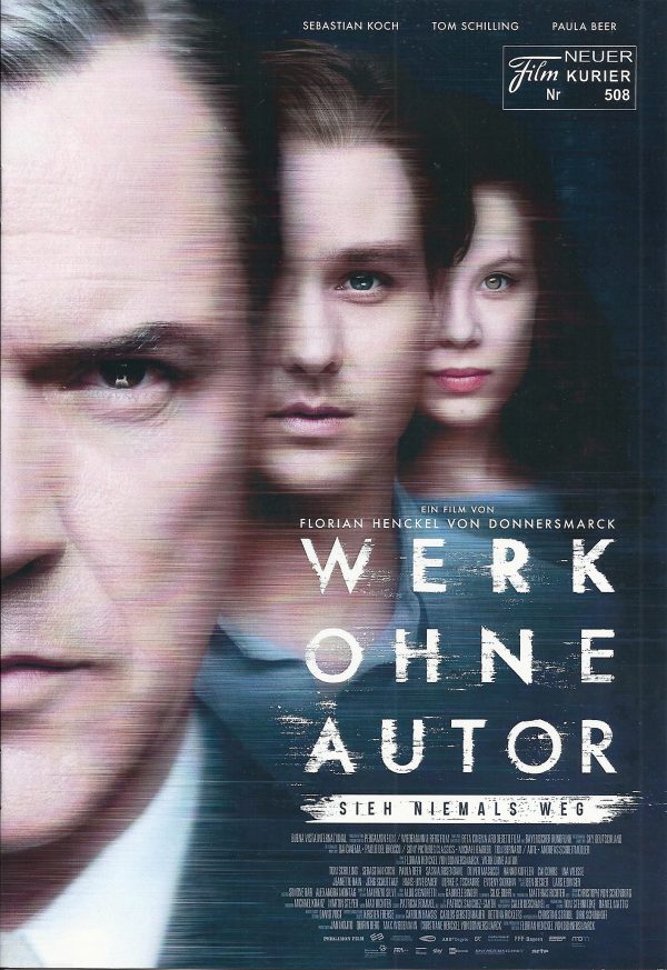 508: Werk ohne Autor ( Florian Henckel von Donnersmarck ) Tom Schilling, Sebastian Koch, Paula Beer, Saskia Rosendahl, Oliver Masucci, Cai Cohrs, Ina Weisse, Ulrike C. Tscharre, Bastian Trost, Hans Uwe Bauer,