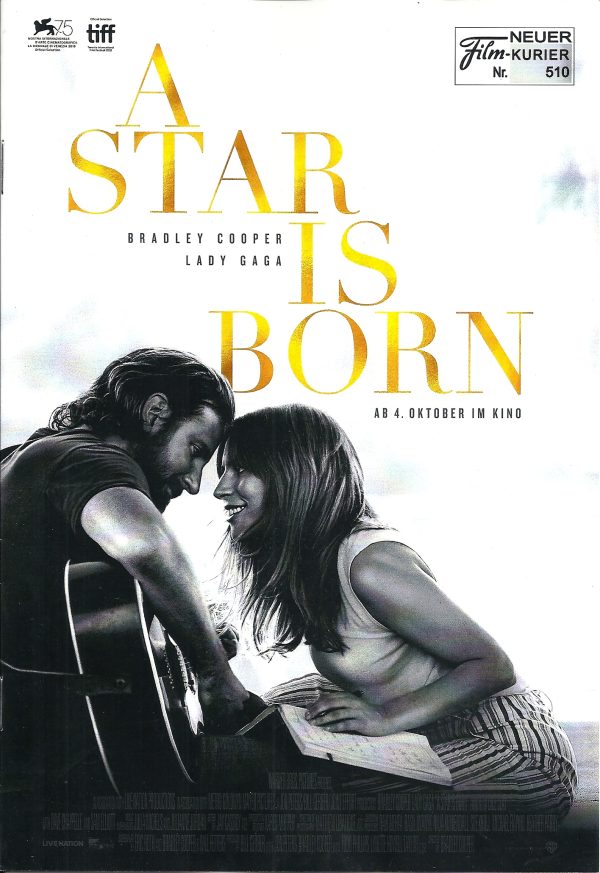 510: A Star is born ( Bradley Cooper ) Lady Gaga, Bradley Cooper, Sam Elliott, David Chappelle, Anthony Ramos, Bonnie Sommerville, Andrew Dice Clay, Michael Harney, D. J. Shangela Pierce, Willam Belli, Steven Ciceron, Rebecca Field, Rafi Gavron, Andy Garc