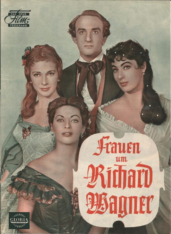 Frauen um Richard Wagner ( Willhelm Dieterle ) Yvonne de Carlo, Rita Gam, Valentina Cortese, Carlos THompson, Gerhard Riedmann, Eric SChumann, Robert Freytag