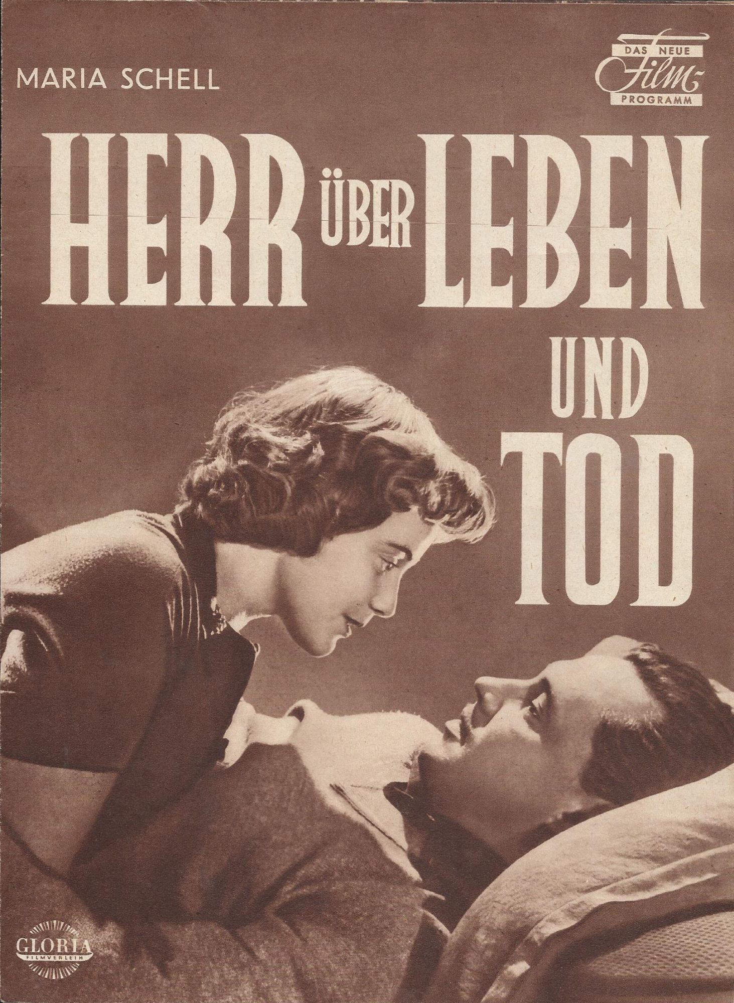 Herr über Leben und Tod ( Victor Vicas ) Maria Schell, Ivan Desny, Wilhelm Borchert, Olga Limburg, Walter Bluhm, Frits Tillmann