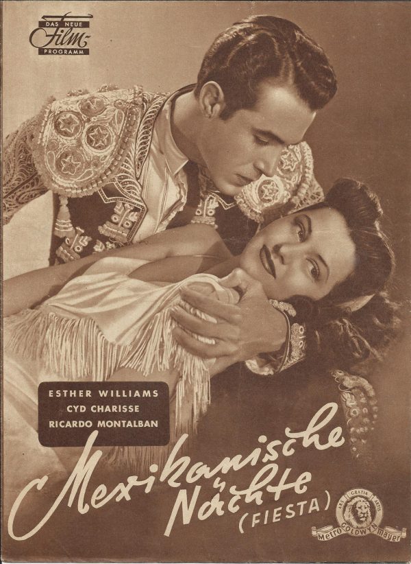 Mexikanische Nächte ( Richard Thorpe ) Esther Williams, Akim Tamiroff, Ricardo Montalban, John Carroll, Mary Astor, Cyd Charisse, Fortunio Bonanova, Hugo Haas, Jean Van, Joey Preston, Frank Puglia, Los Bocheros, Alan Napier
