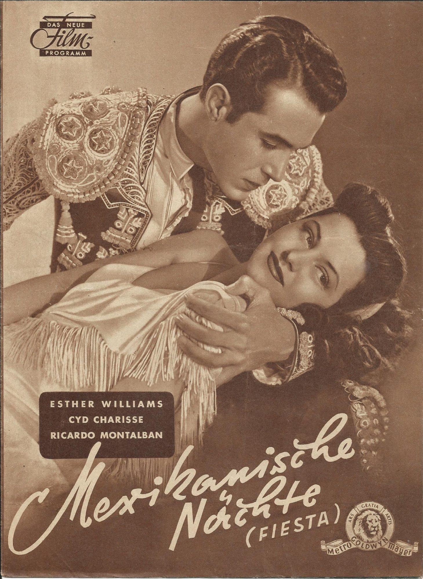 Mexikanische Nächte ( Richard Thorpe ) Esther Williams, Akim Tamiroff, Ricardo Montalban, John Carroll, Mary Astor, Cyd Charisse, Fortunio Bonanova, Hugo Haas, Jean Van, Joey Preston, Frank Puglia, Los Bocheros, Alan Napier